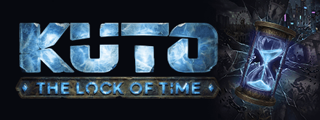 KUTO: The Lock of Time — Logo — compact — 2026 set (EN)