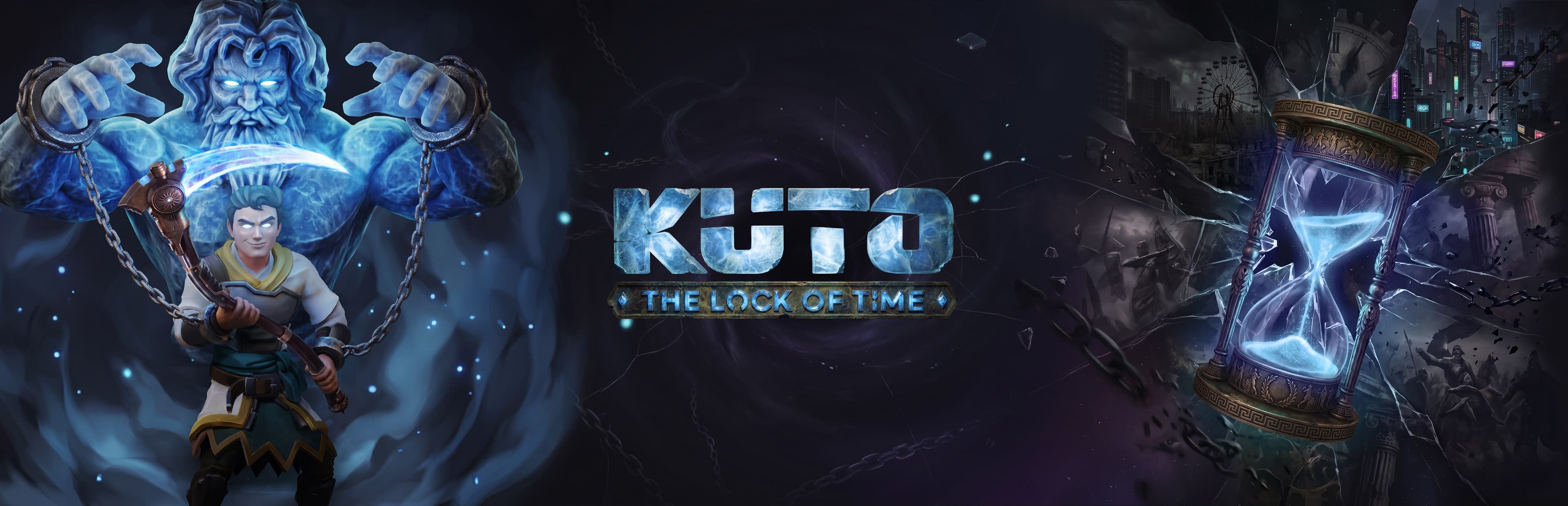 KUTO: The Lock of Time — Page background 4K — 2026 set (EN)