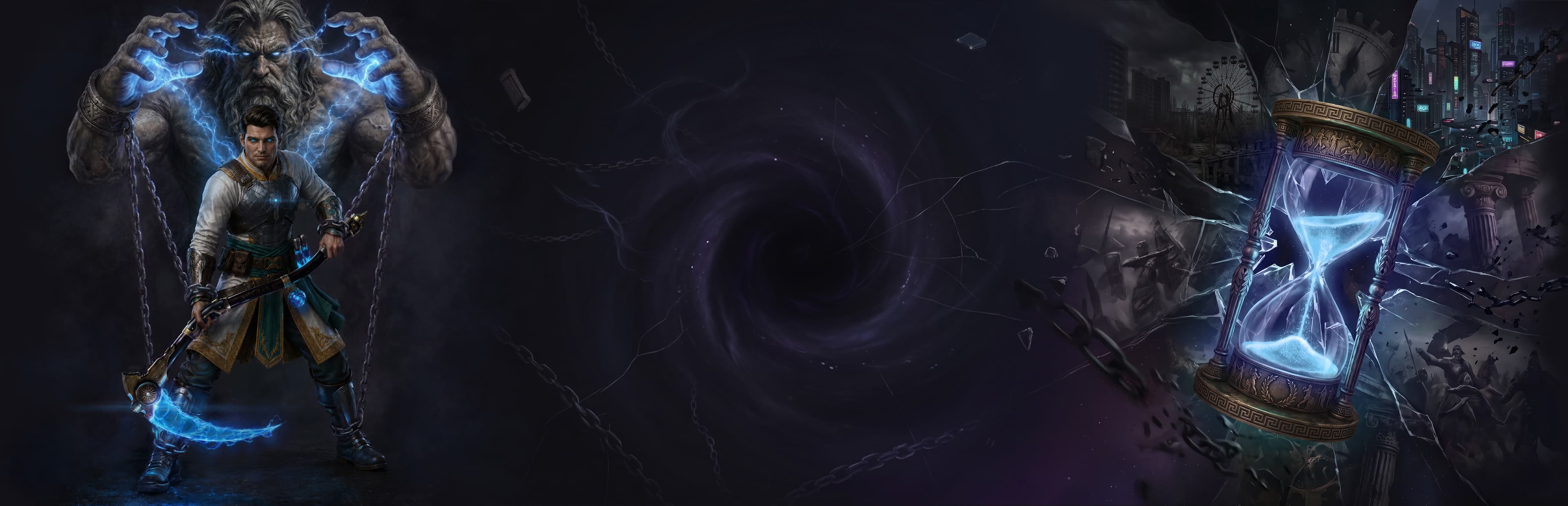 KUTO: The Lock of Time — Page background (4K)